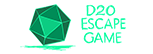 Logo D20 Escape Game sin fondo